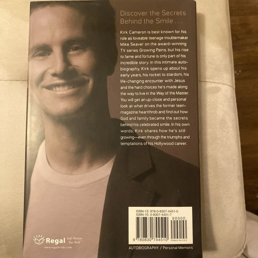 Still Growing: An Autobiography - Hardcover By Cameron, Kirk -‎ Hand Signed